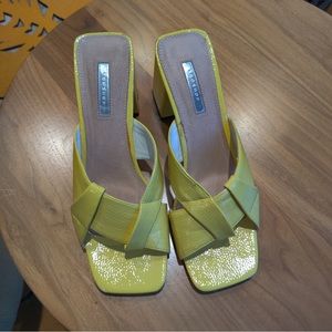 Yellow TopShop Sandal